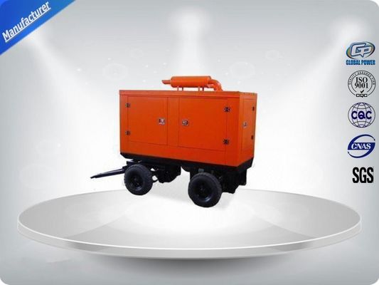 China brachte tragbarer Anhänger 400/230V Generator Ausgangsleistungsinline-Config mit 191 Kilowatt an fournisseur