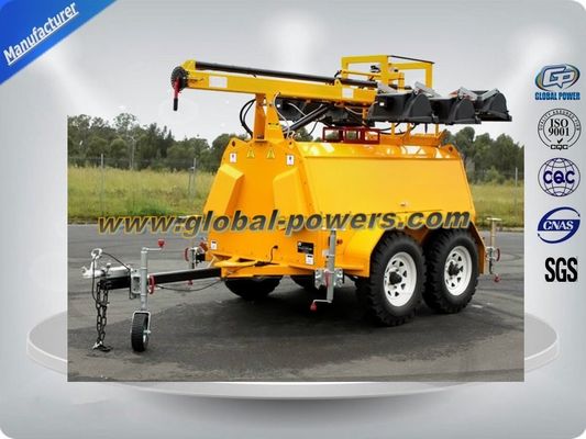 50Hz Baustellen-Notfall-Mobil-Lichtmast 8 Stunden Dauerbetrieb fournisseur