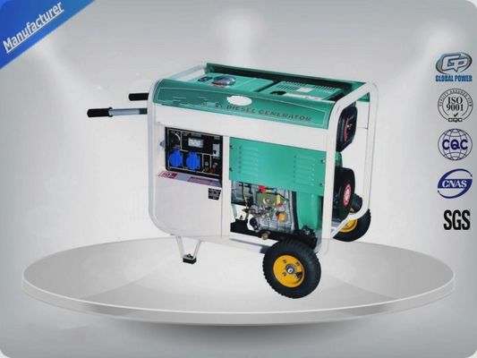 2 Pole 3 Phase Portable Generator Vier Linie 5.5 -6.3 Kva Viertaktmotor fournisseur
