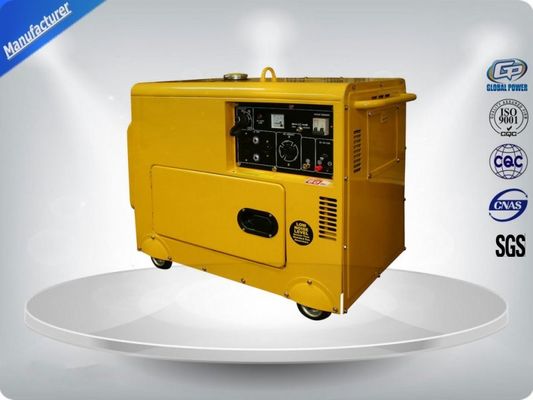 6.0 Kva Einphasiger geräuschloser tragbarer Generator, tragbarer geräuschloser Generator 4 Takt fournisseur