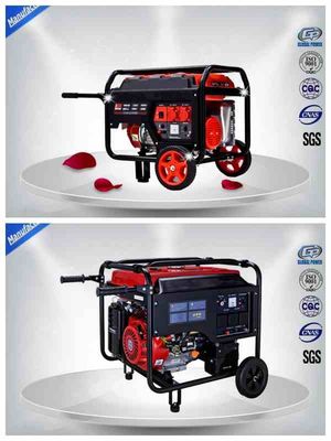 5kva digitale Dieselgeneratoren mit Benzin für Wohnungen Einphasige tragbare ISO9001 fournisseur