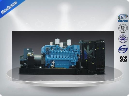 MTU-Motor Schwerlast-Dieselgenerator 24V Gleichstrom elektrisch 50hz 2250-2500 kw / kva fournisseur