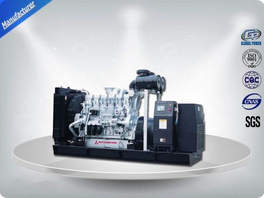Safey-Rahmen-lärmarmes Dieselaggregat 683kva mit ursprünglicher Maschine Japans Mitsubishi fournisseur